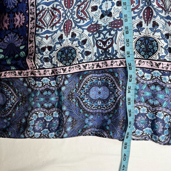 Lace the Label Purple Garden Top & Maxi Skirt set satin Luxury Resort Paisley XS - Picture 11 of 16